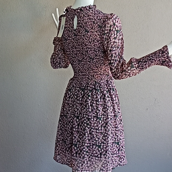 Ally Fashion floral print high neck size 12 - Picture 6 of 7